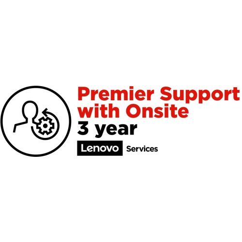 Lenovo 3 Year Premier Support with Onsite Next Business Day (NBD)