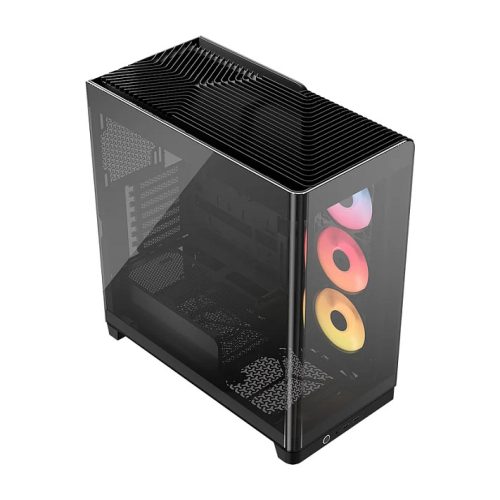 Corsair 4500X LX-R RGB Tempered Glass Mid-Tower. Black