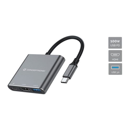 Conceptronic DONN18G laptop dock/port replicator