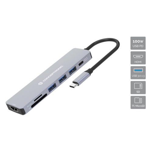Conceptronic DONN19G laptop dock/port replicator
