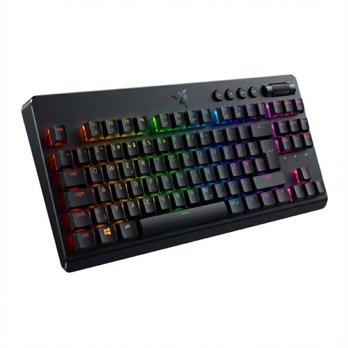 Razer BlackWidow V4 Low-profile Tenkeyless HyperSpeed orange Switch german Layout