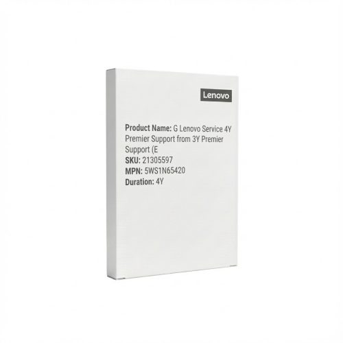 G Lenovo Service 4Y Premier Support from 3Y Premier Support (E