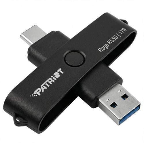 STICK Patriot Rage R550 1TB (schwarz. USB-A und USB-C 3.2 Gen 1)