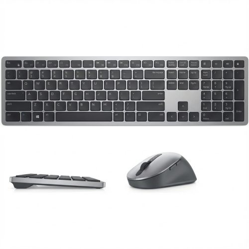 Dell Premier Multi-Device Tastatur-Maus-Set kabellos grau. schwarz