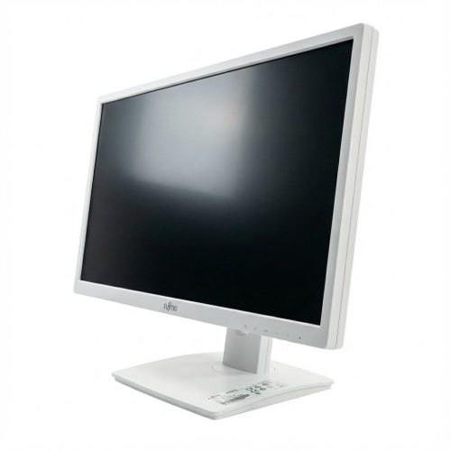 TFT Fujitsu B24W-6 LED 24" FHD 1920x1080 Weiss mit Standfuß