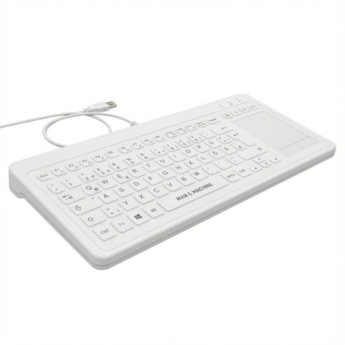 MAN&MACHINE Really Cool Touch DE wh. Hygienetastatur.white.USB.DE