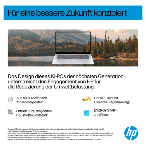 HP OmniBook 7 Next Gen AI PC 17.3" FHD Touchscreen Core Ultra 7 256V 16GB/1TB SSD Windows 11 Home