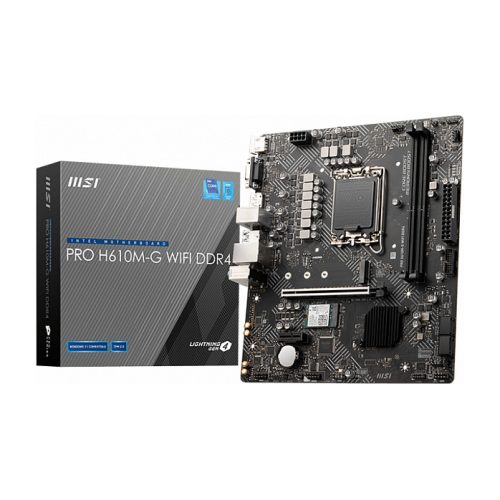 MSI PRO H610M-G WIFI DDR4 motherboard