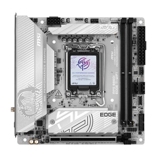 MSI MPG B860I EDGE TI WIFI motherboard