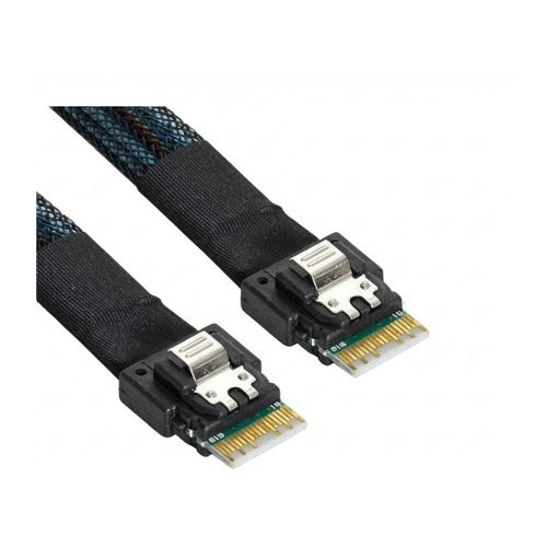 Supermicro Breakout Kabel CBL-MCIO-1275S4Y MCIO x8 (STR) auf 2x SlimSAS x4 (STR) SFF8654 75/75cm
