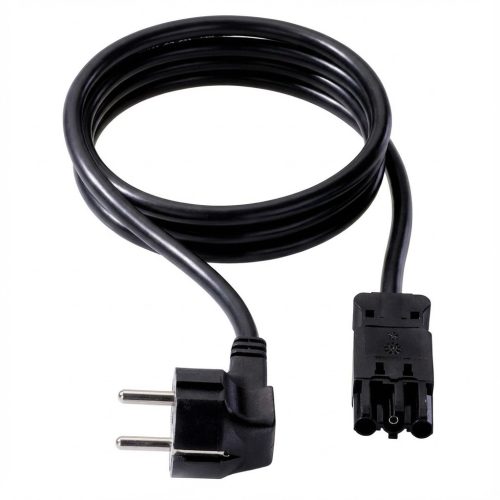 BACHMANN Gertezuleitung Schutzkontakt/Gertekupplung GST18-3 schwarz 5m