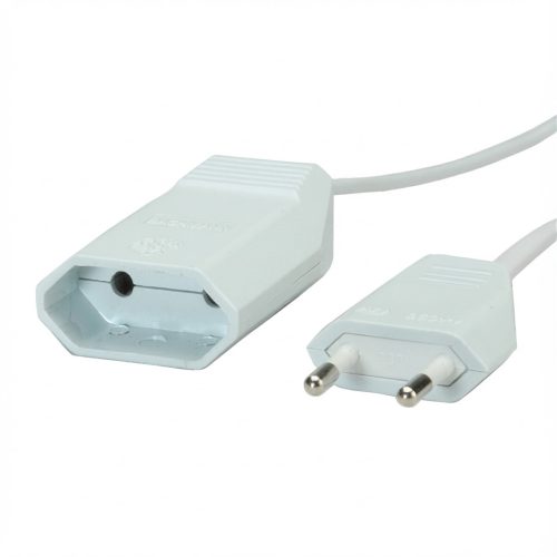 BACHMANN Euro-Verlngerung 230V/2.5A weiss 2m