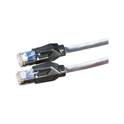 Draka Comteq S/FTP Patch cable Cat6. Grey. 15m networking cable