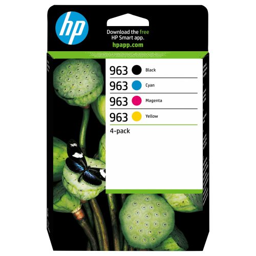 HP 963 4-Pack CMYK(4) Original Combo ink cartridge