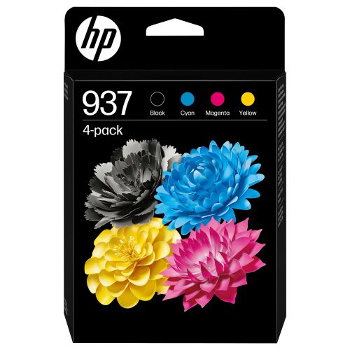 HP 937 4-Pack CMYK(4) Original ink cartridge