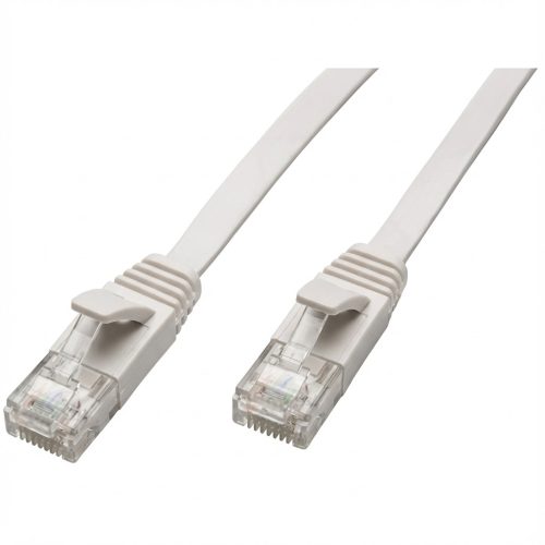 Captiva Kabel Patchkabel CAT 6a Kabel fr Netzwerk. LAN und Ethernet 1m wei
