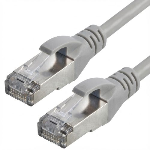 Captiva Kabel Patchkabel CAT 6a Kabel fr Netzwerk. LAN und Ethernet 2m grau