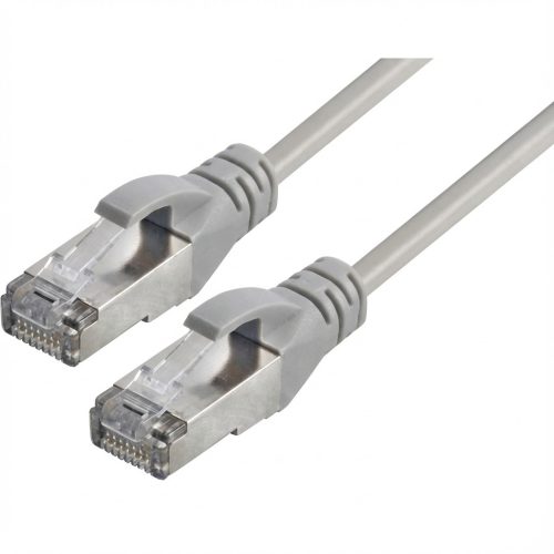 Captiva Kabel Patchkabel CAT 8 Kabel fr Netzwerk. LAN und Ethernet 2m grau