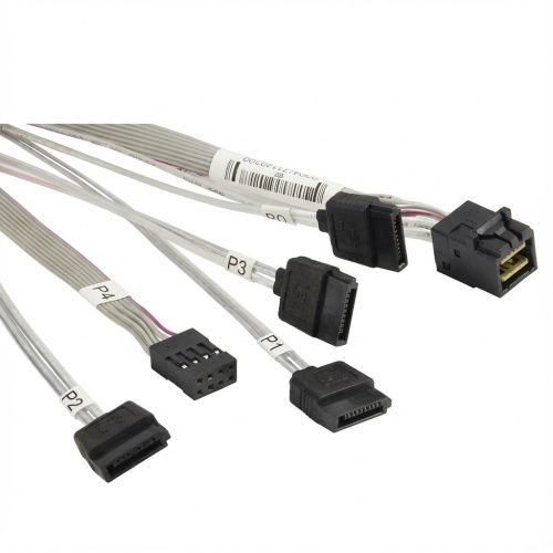 Supermicro SlimlineLP x4 (STR) to 4x SATA (STR).75/75/90/90/