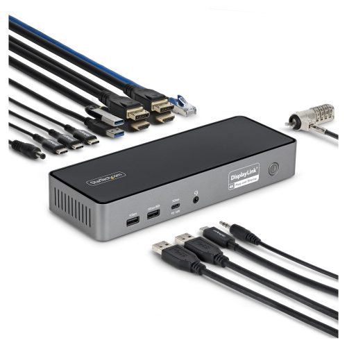 StarTech.com DK30C2DPEPRUE laptop dock/port replicator