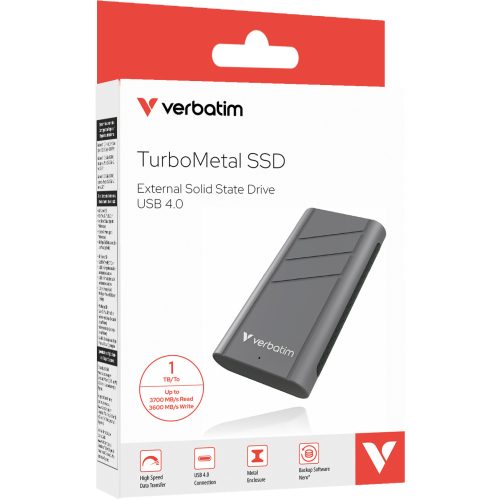 Verbatim TurboMetal SSD USB4 1TB