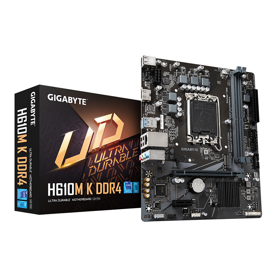 GIGABYTE H610M K DDR4 motherboard