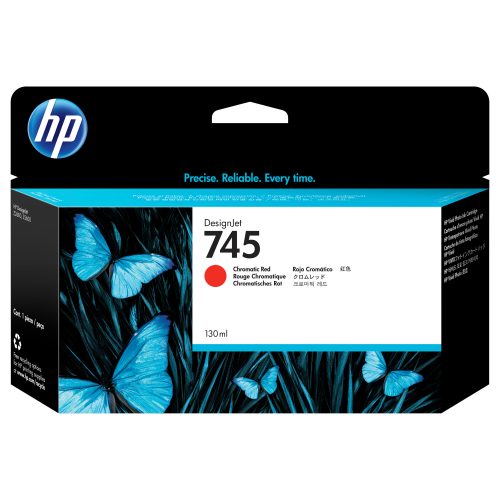 HP 745 130-ml DesignJet Chromatic Red Ink Cartridge print head