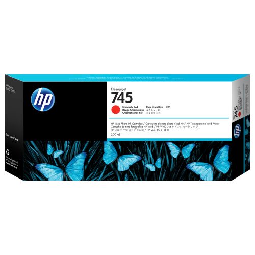 HP 745 300-ml DesignJet Chromatic Red Ink Cartridge print head