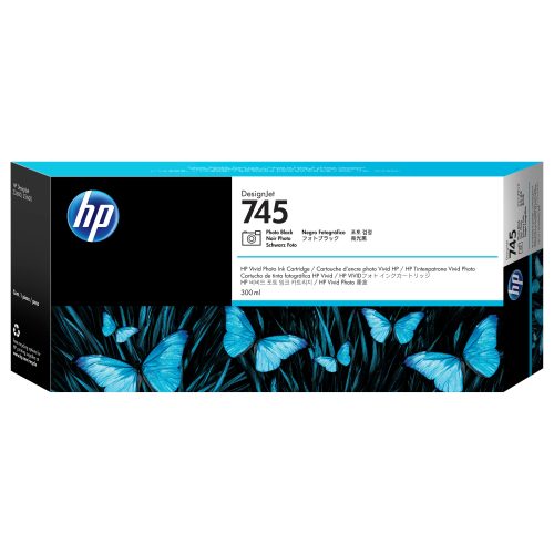 HP 745 300-ml DesignJet Photo Black Ink Cartridge print head
