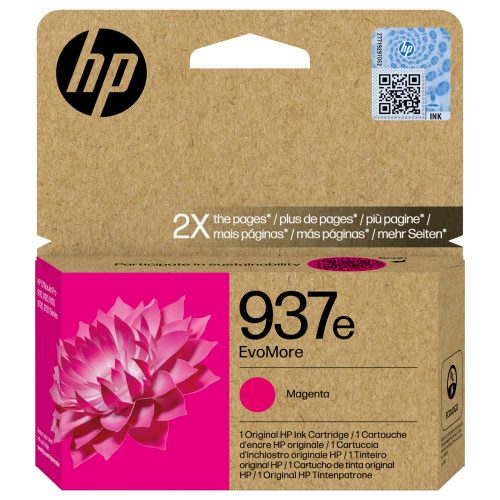 HP 937e EvoMore Magenta Original ink cartridge