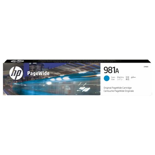 HP 981A Cyan Original PageWide Cartridge ink cartridge