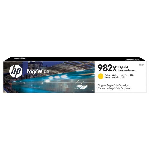 HP 982X High Yield Yellow Original PageWide Cartridge ink cartridge