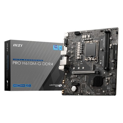 MSI PRO H610M-G DDR4 motherboard