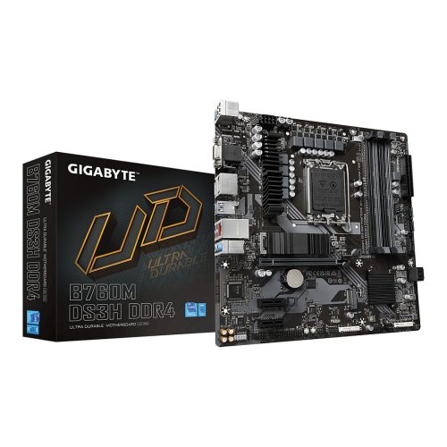 GIGABYTE B760M DS3H DDR4 motherboard