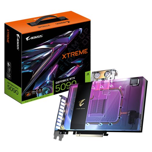 GIGABYTE AORUS GeForce RTX 5090 XTREME WATERFORCE WB 32G