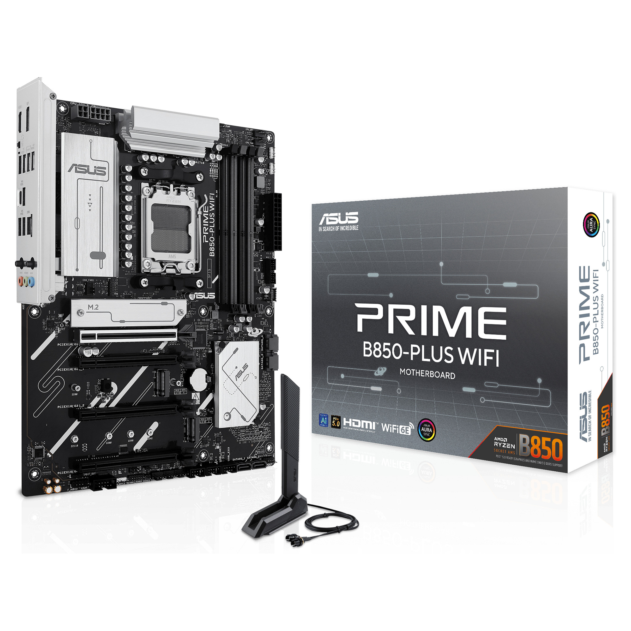 Asus PRIME B850-PLUS WIFI AM5 ATX DDR5 Motherboard