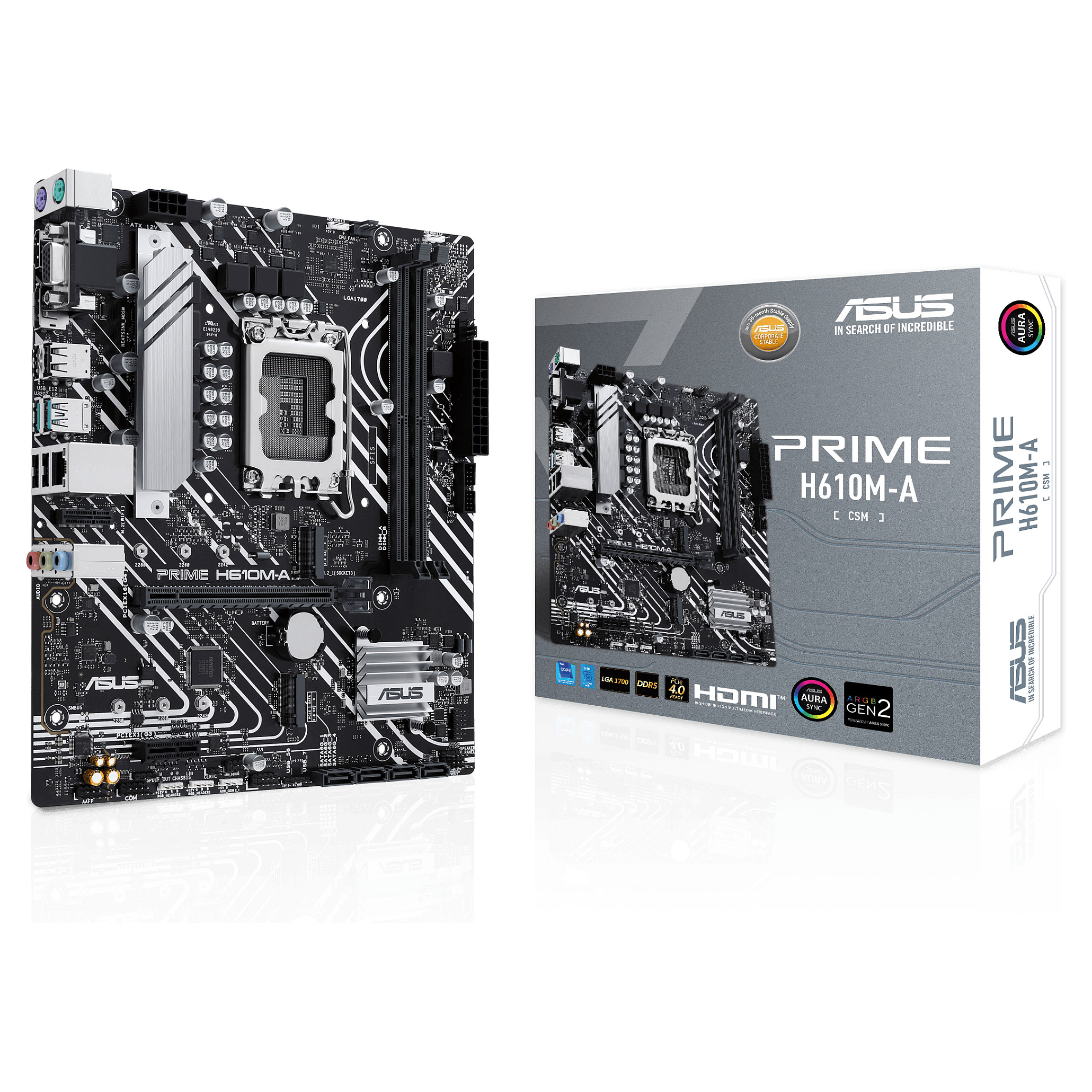 ASUS PRIME H610M-A-CSM - Image 3