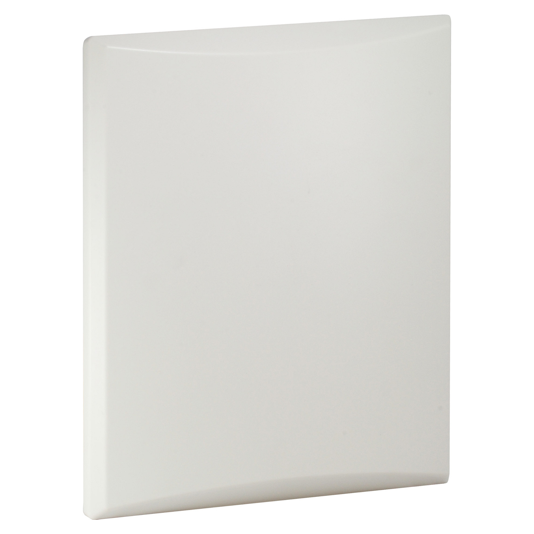 LevelOne WAN-7151 15 dBi 2.4 GHz Dual-Polarization Directional Panel Antenna IP65 2x N Female MIMO Outdoor Pole Mount White