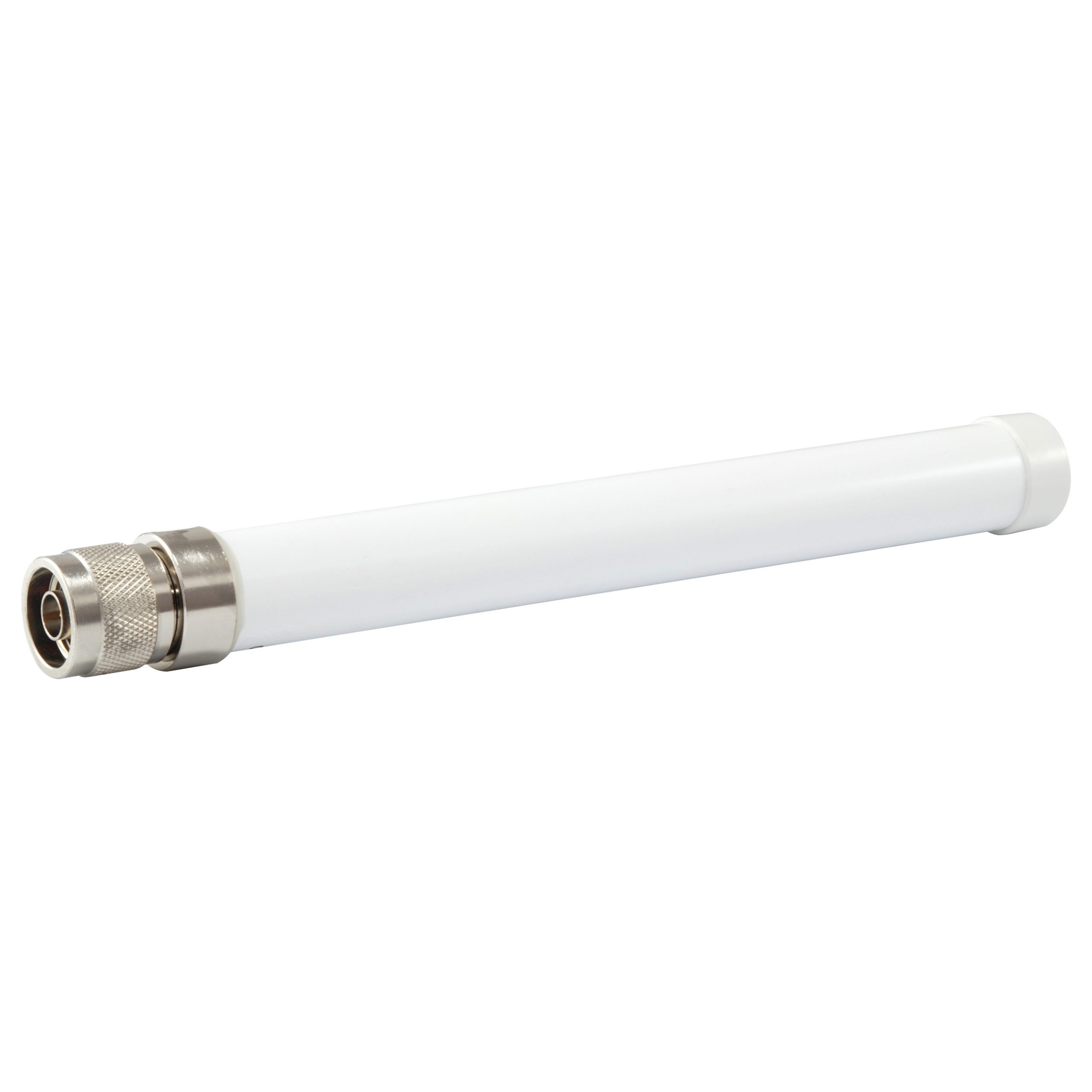 LevelOne OAN-4058 Dual-Band Omnidirectional Outdoor Antenna 5 dBi 2.4 GHz 8 dBi 5 GHz N Male Direct Mount IP65 White