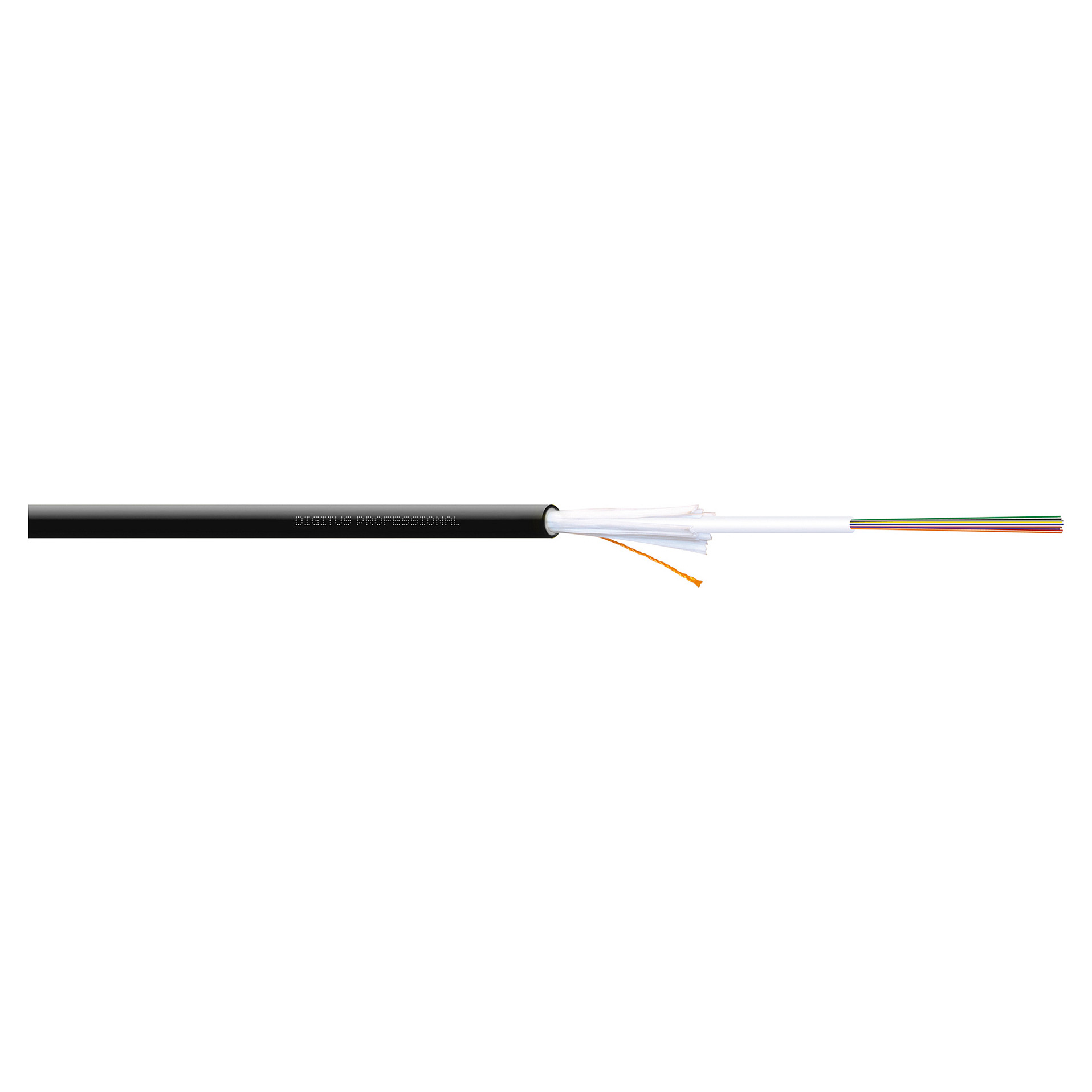 Digitus Bulk cable - fibre optic - 50 / 125 micron - OM3 - halogen-free, outdoor - aqua | DK-35121/3-U