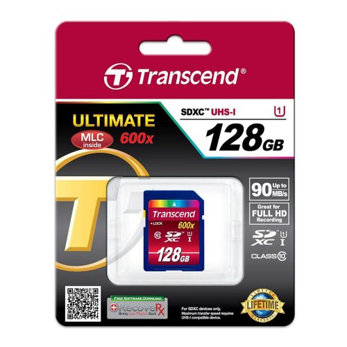 Transcend TS128GSDXC10U1 memory card