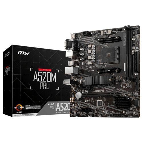 MSI A520M PRO motherboard