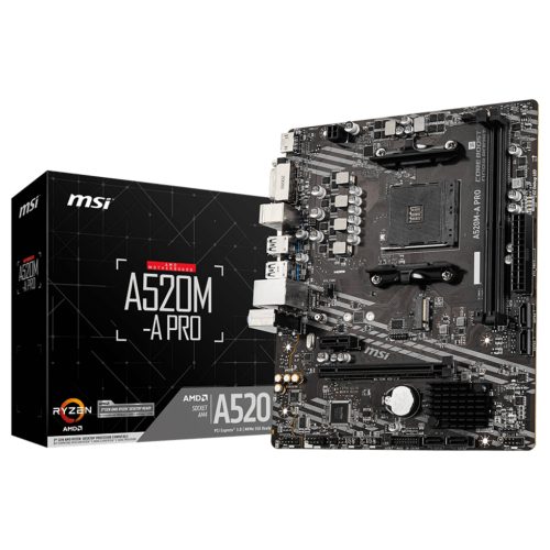 MSI A520M-A PRO motherboard
