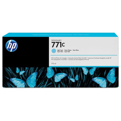 HP 771C 775-ml Light Cyan DesignJet Ink Cartridge print head