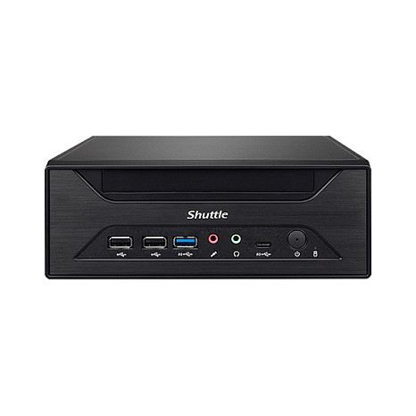 Shuttle XPC slim XH610 Barebone Slim-PC No CPU LGA1700 Intel H610 Black No RAM No OS