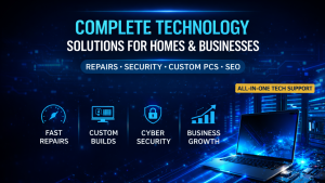 Complete Technology Solutions for Homes & Businesses